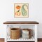 Decorative Gourd III by Annie Warren 22-in. W x 22-in. H. Canvas Wall Art Print Framed in Natural